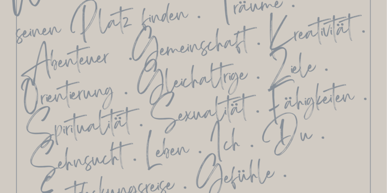 Viele Wörter. 